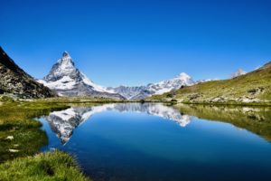 Matterhorn Spiegelung Digital Artist Raphael Wolf Zürich Schweiz